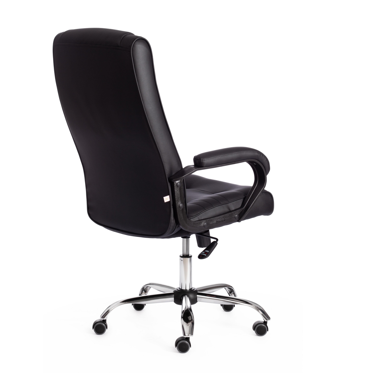 Кресло MAXIMA Хром (22) кож/зам, черный, 36-6