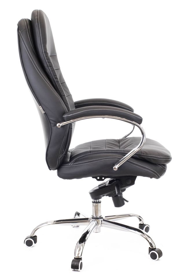 Кресло для руководителя Everprof Valencia M Экокожа Черный