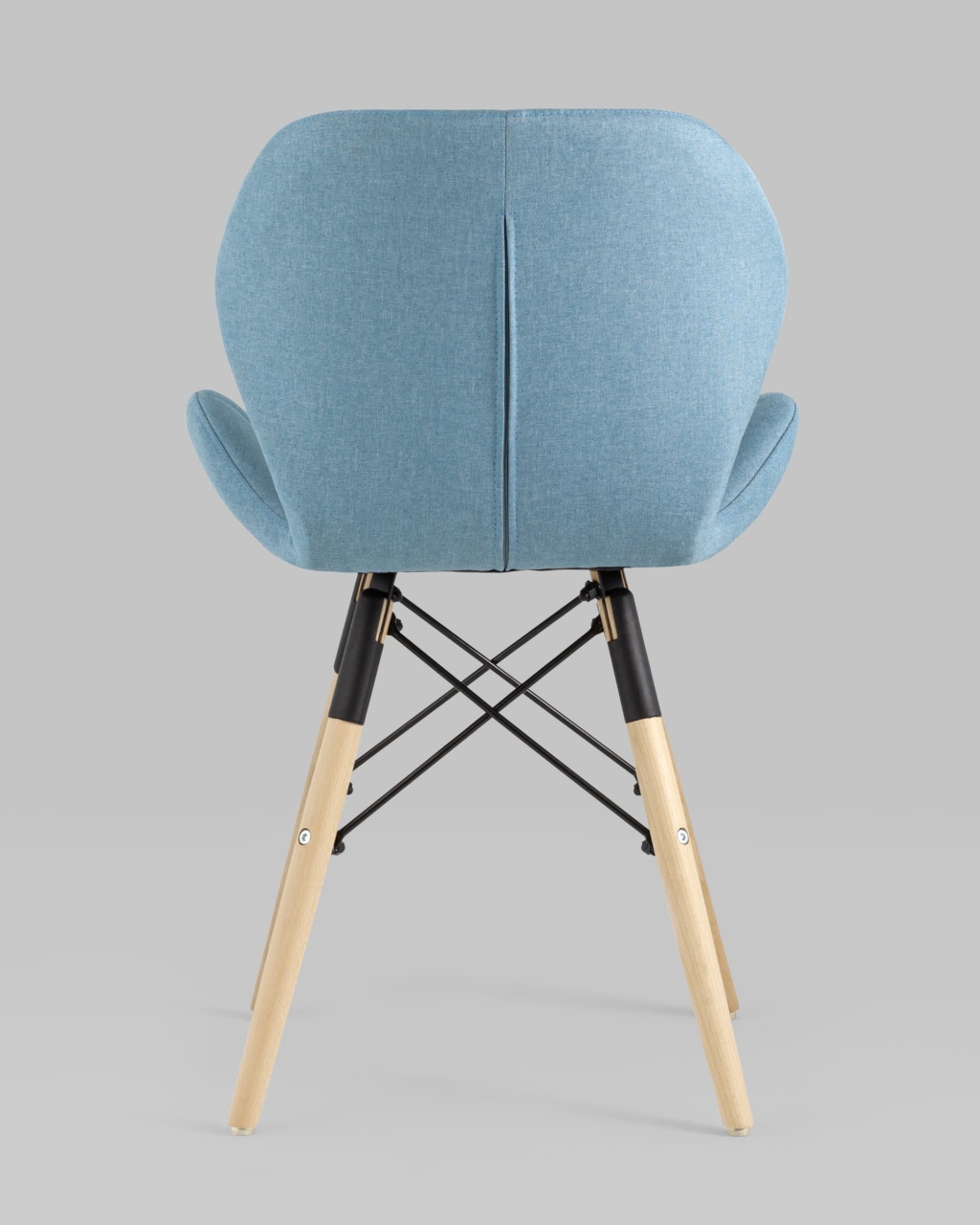 Стул Бон рогожка Голубой