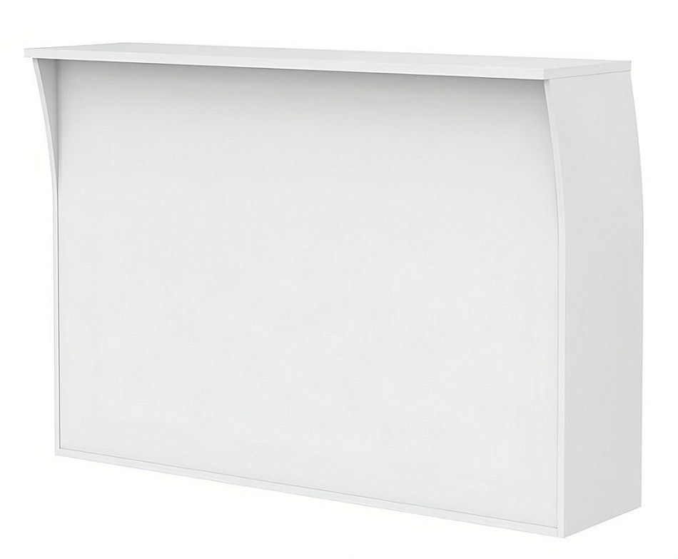 Стойка ресепшн прямая IMAGO РС-4 Белая