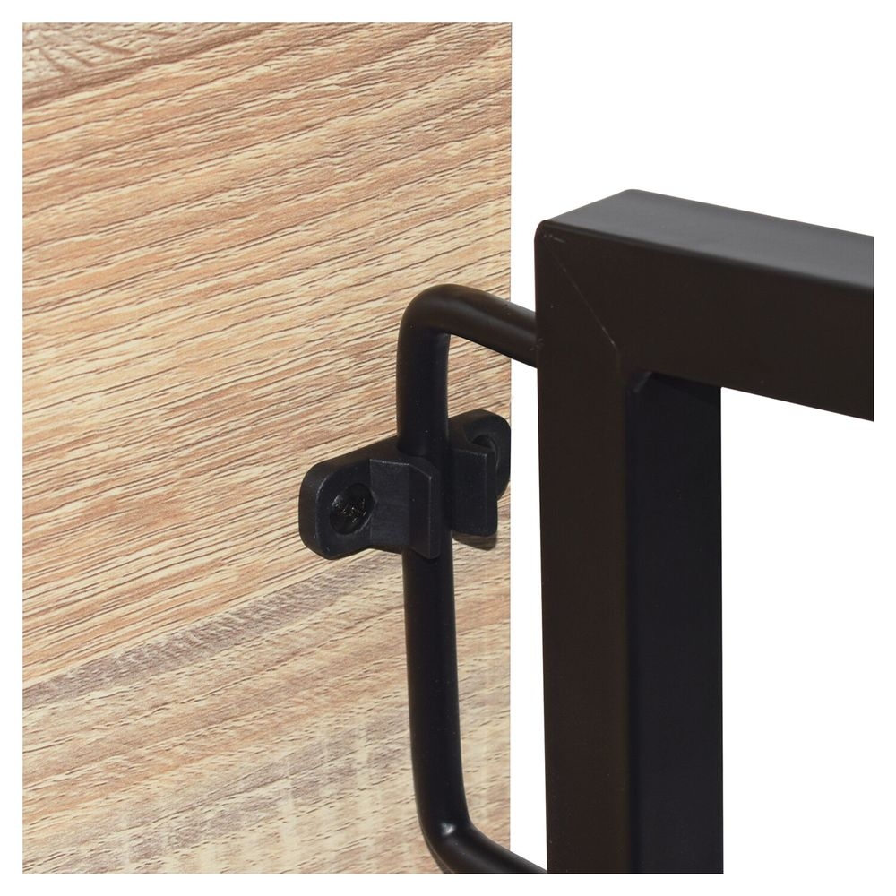 Стол на металлокаркасе BRABIX LOFT CD-001 Дуб натуральный