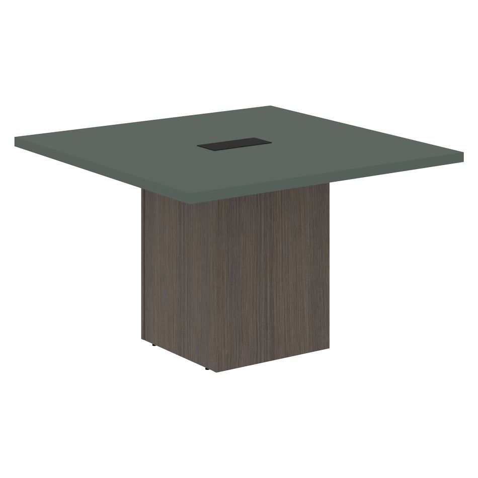 Стол для заседаний центральный VELION VCCT 1212 Нефрит Дуб Сильвер