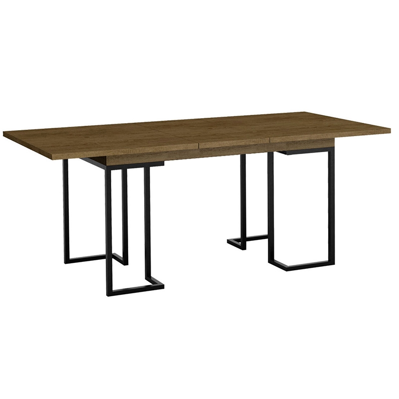 Стол раскладной обеденный Loft 160 Дуб табак