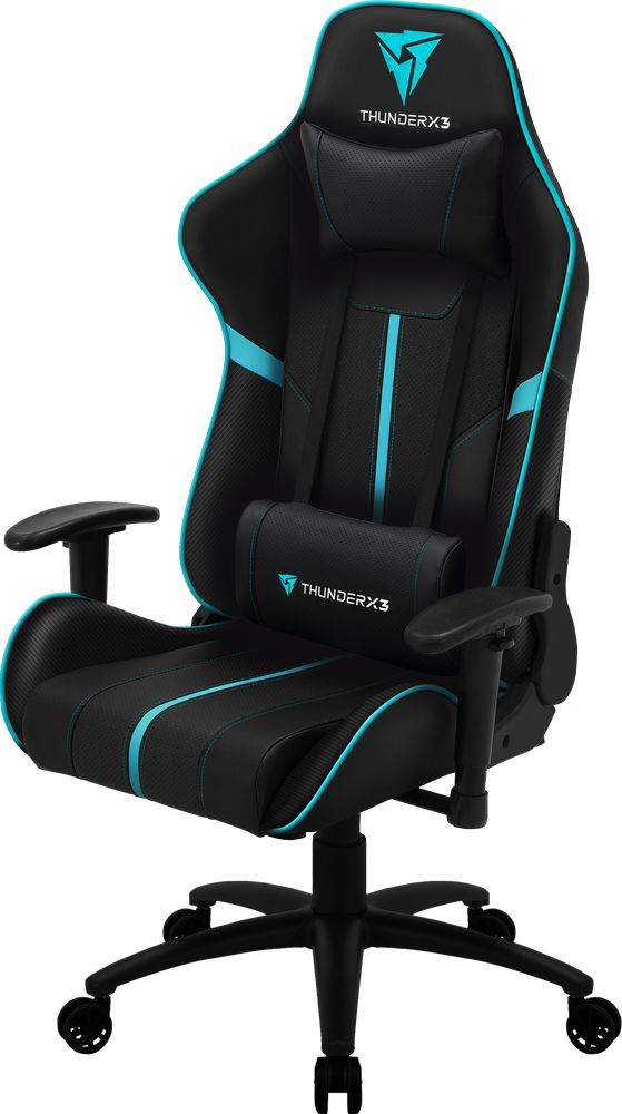 Геймерское кресло ThunderX3 BC3-BC AIR Black Cyan