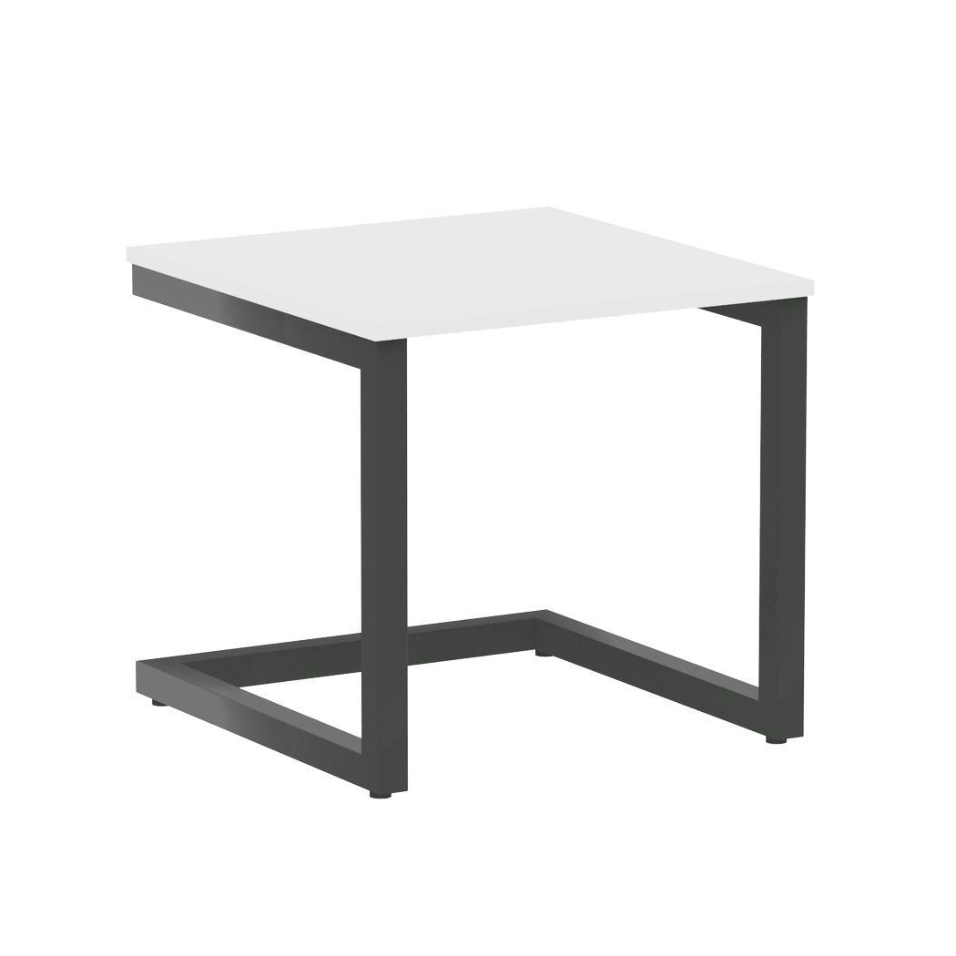 Журнальный стол HOME OFFICE VR.SP-2-58.G Белый/Антрацит металл