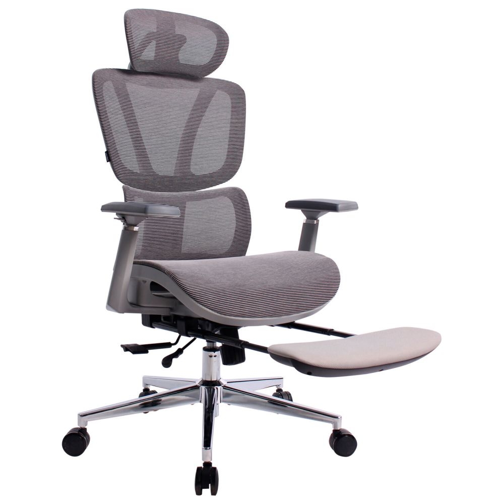 Кресло руководителя BRABIX PREMIUM Evolution ER-700 серое