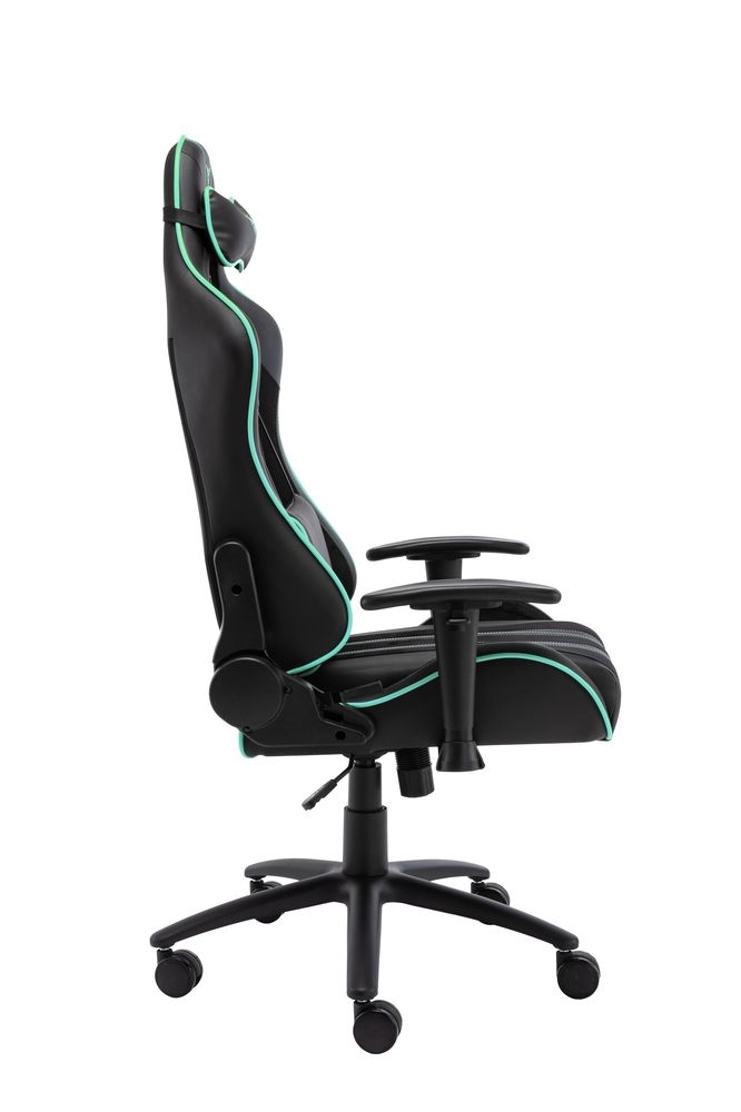 Кресло геймерское ZONE 51 Gravity Black-Cyan