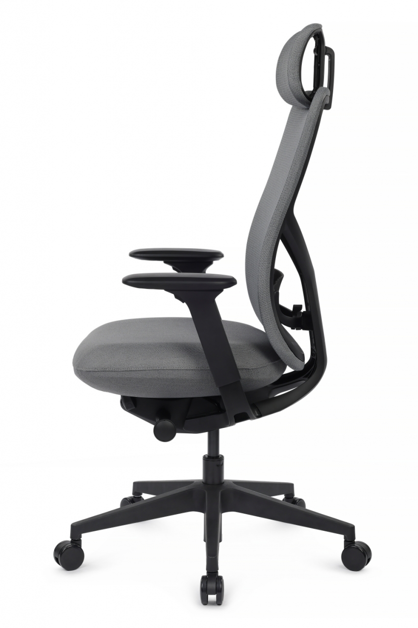 Кресло Antler EAN-001A Черный пластик/Серый