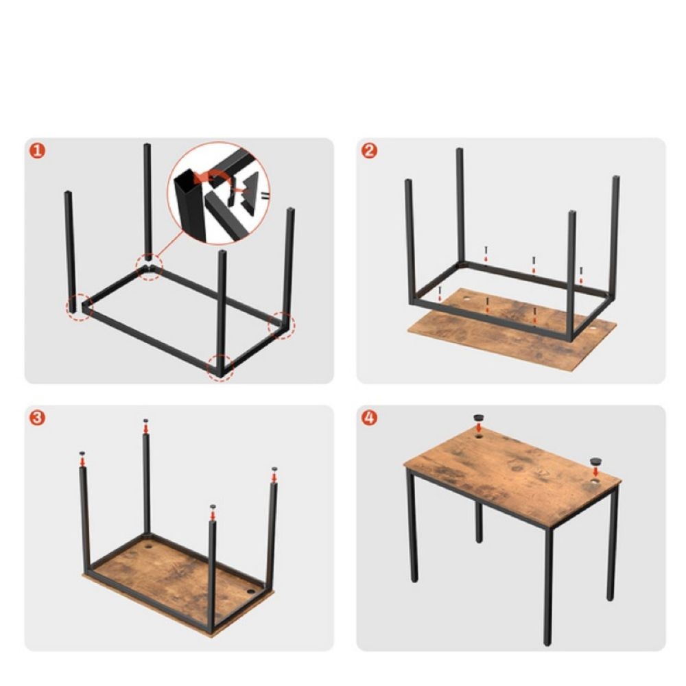 Стол письменный EUREKA ERK-CD-039VP Vintage Brown
