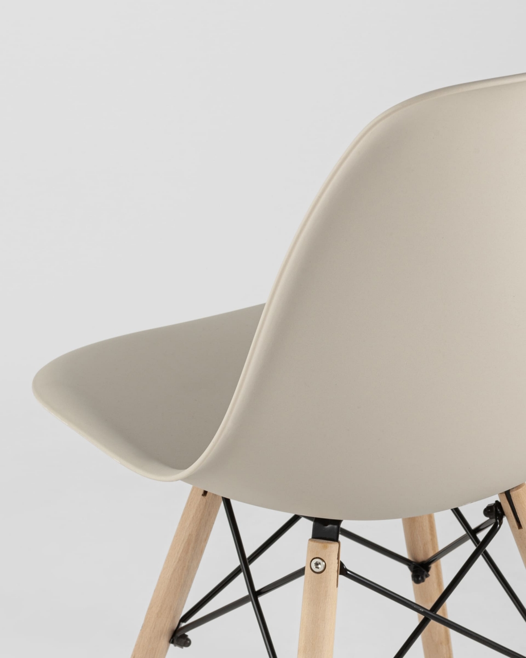 Стул Еамес Стйле ДСВ бежевый 4 шт. комплект (разборный каркас) / Eames Style DSW