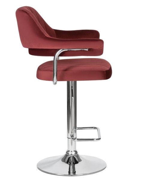 Стул барный DOBRIN CHARLY (винный велюр (MJ9-35)) 2 шт