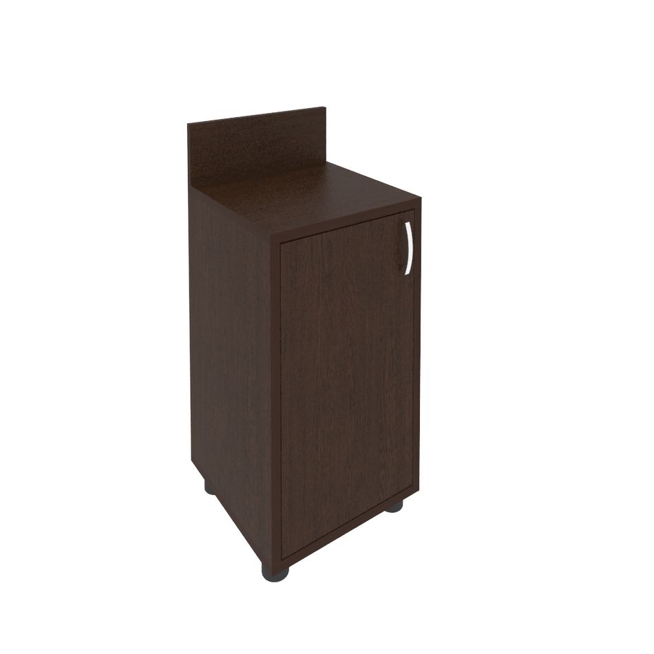 Тумба (узкая) с полкой и бортиком LIGHT С-ТУ-40 Венге Цаво