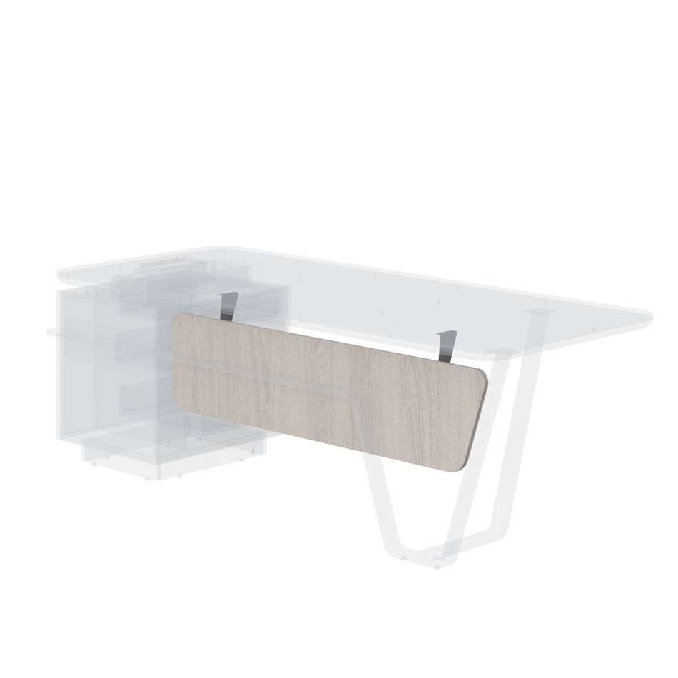 Фронтальная панель правая Line СФ-577601 Дуб серый Черный графит