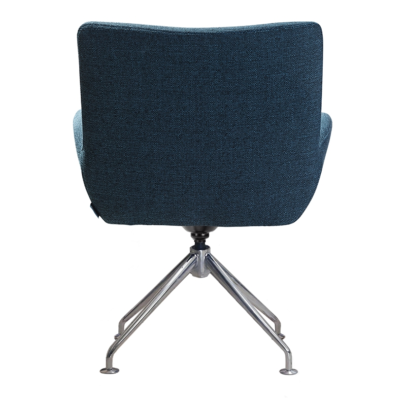 Кресло Henrik Spider CR Сканди Блю Арт