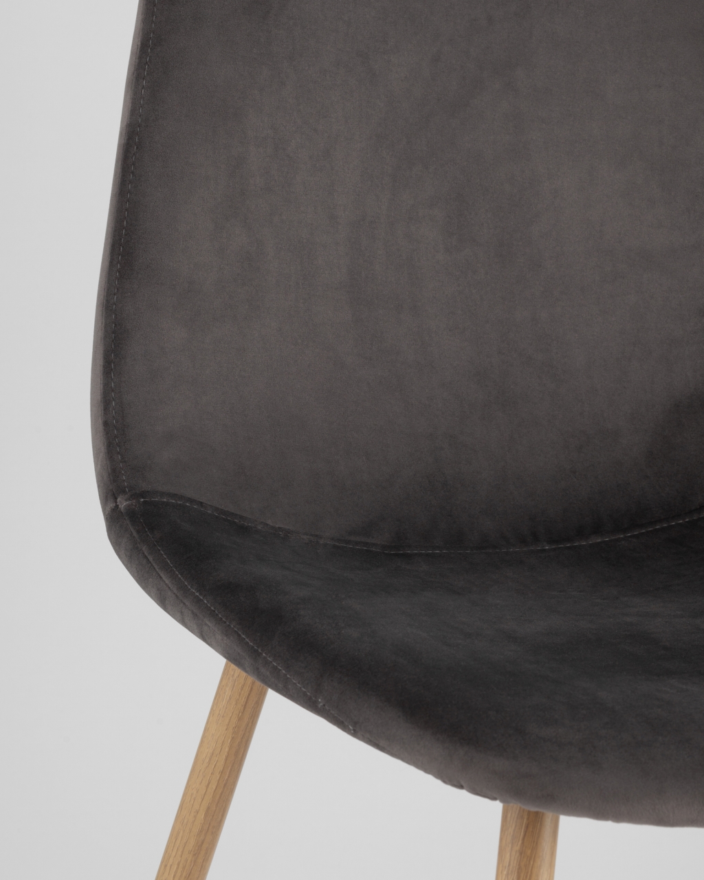 Стул Валенсия бархат Угольный