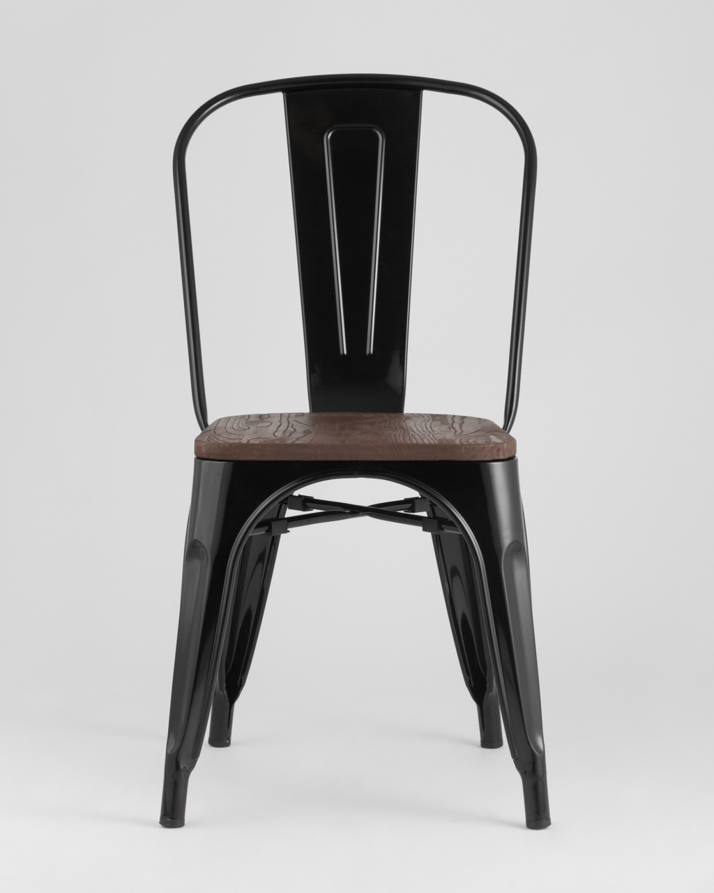 Стул Tolix Wood 850 Черный