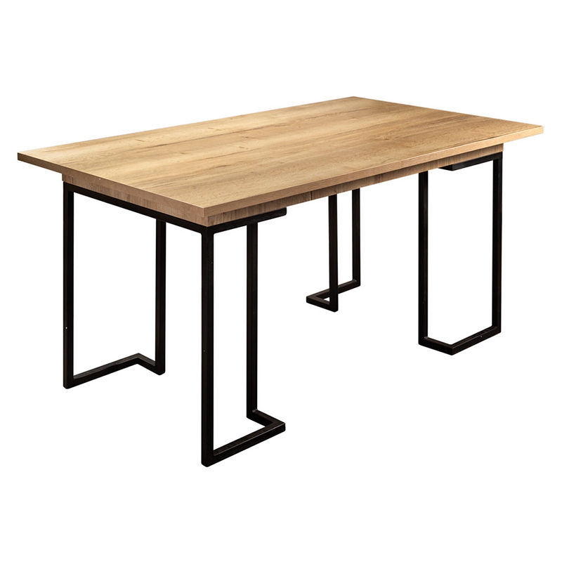 Стол раскладной обеденный Loft 160 Дуб натур