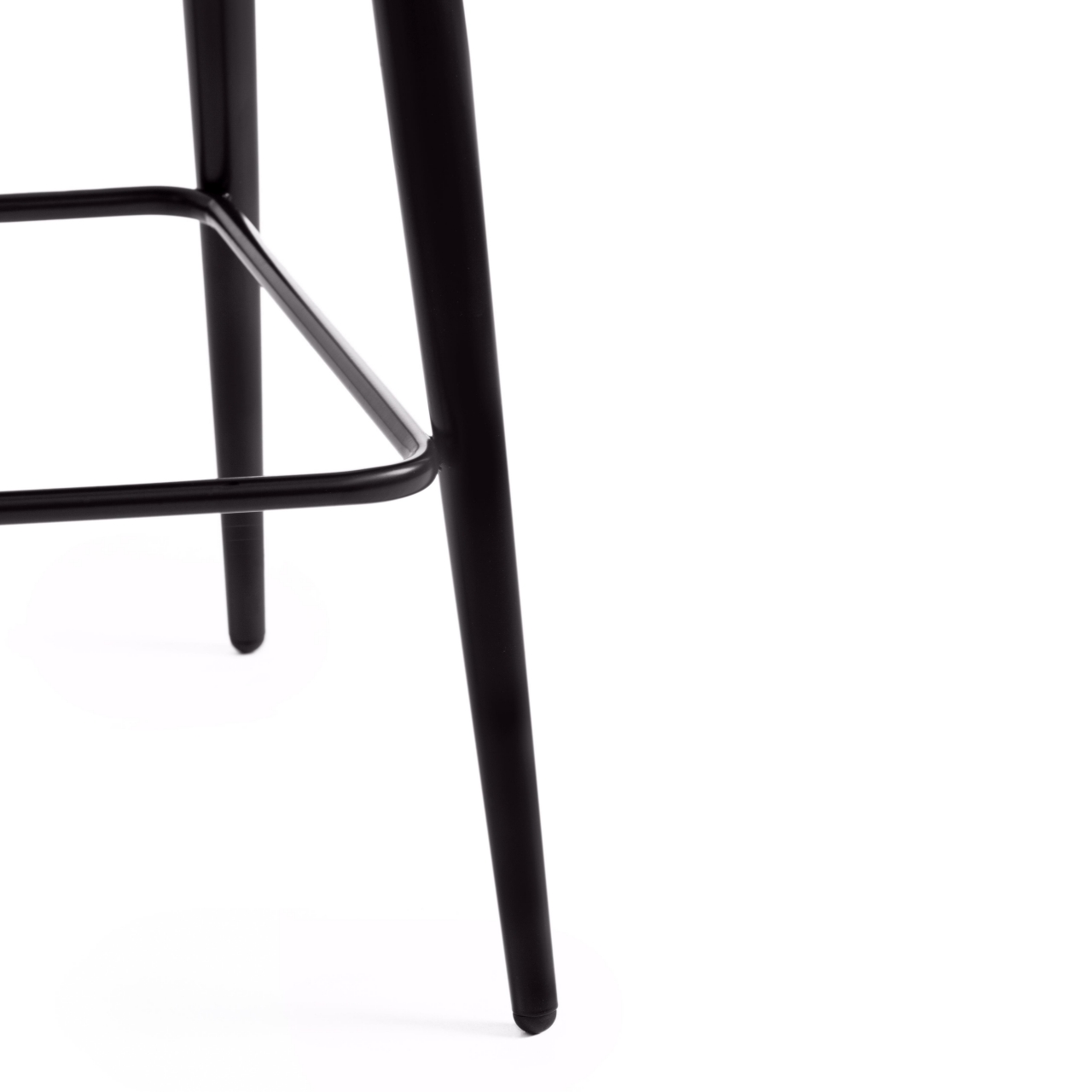 Стул полубарный CHILLY (mod. 7095пб ) ткань/металл, 53x44x94 см, высота до сиденья 66 см, темно-серый barkhat 14/черный