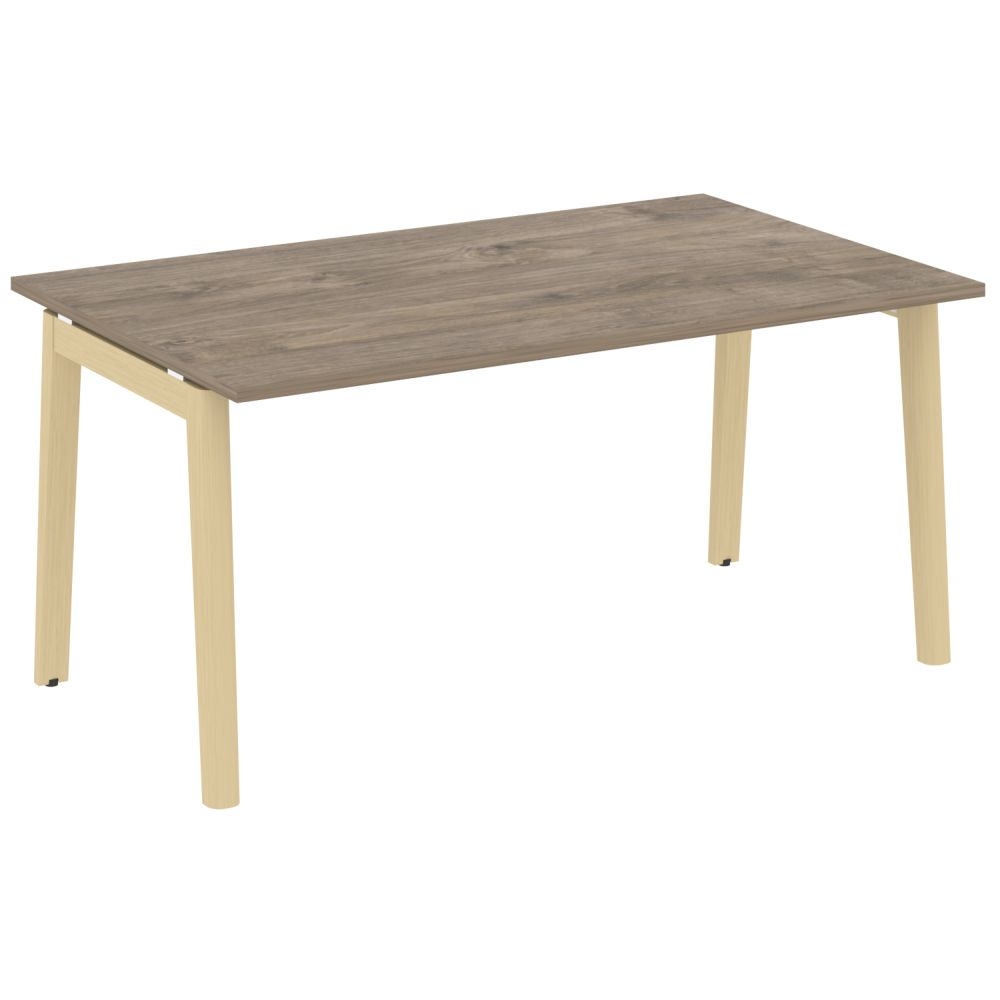 Стол переговорный (1 столешница) ONIX WOOD OW.PRG-1.4 Тиквуд Темный/Светлый