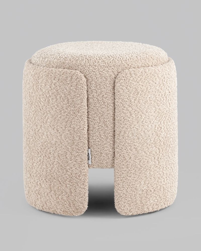 Пуф Taks букле (капучино)