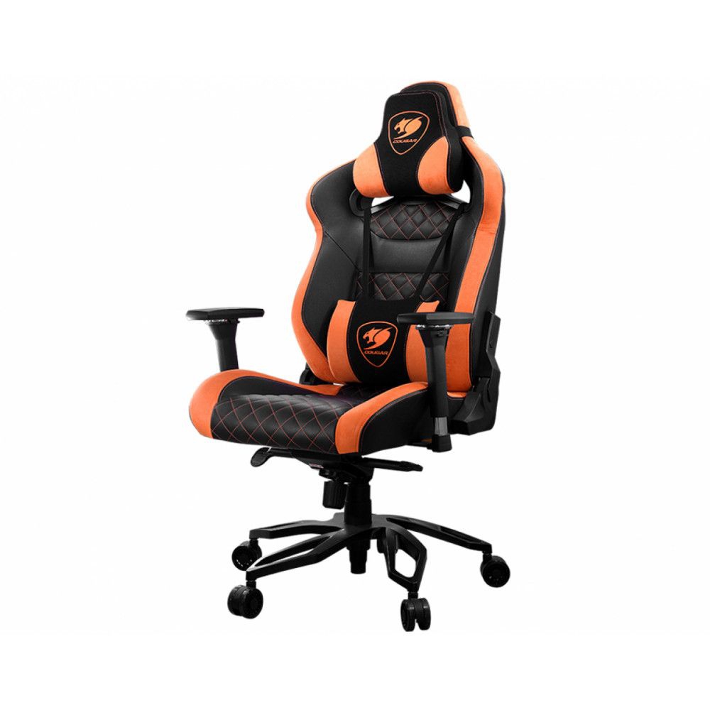 Кресло геймерское COUGAR THRONE Black-Orange