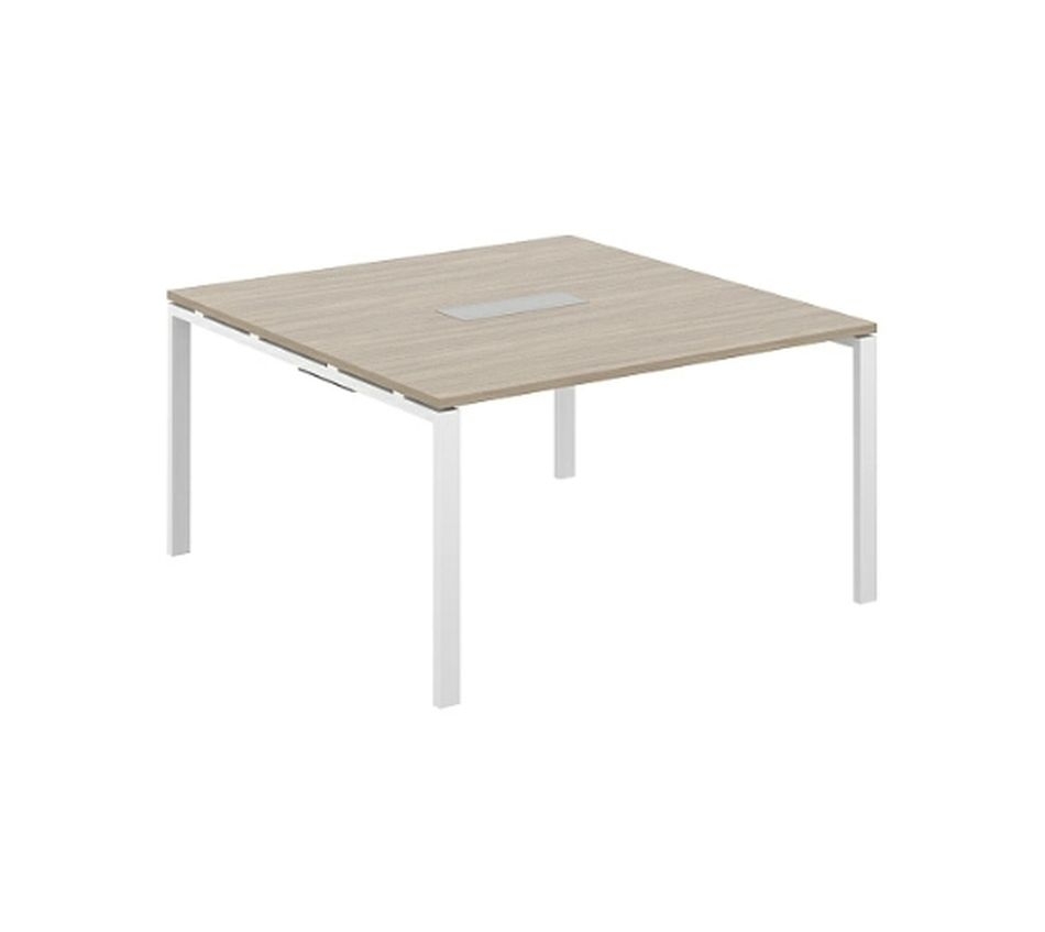 Стол переговорный Sigma SG.272.OD.63.WH Дуб темный Белый