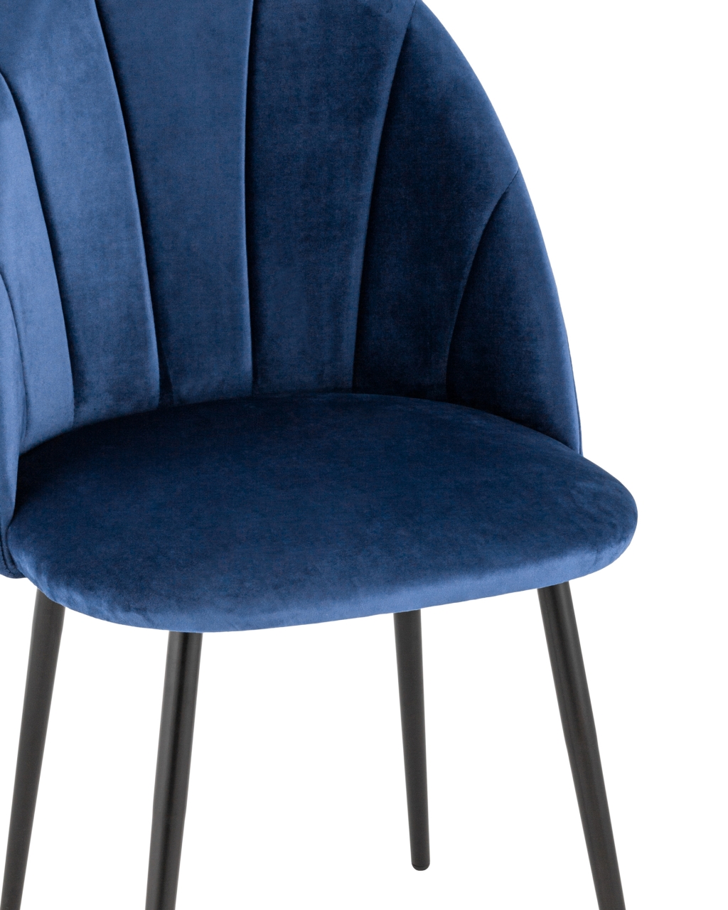 Стул Логан NEW велюр Синий