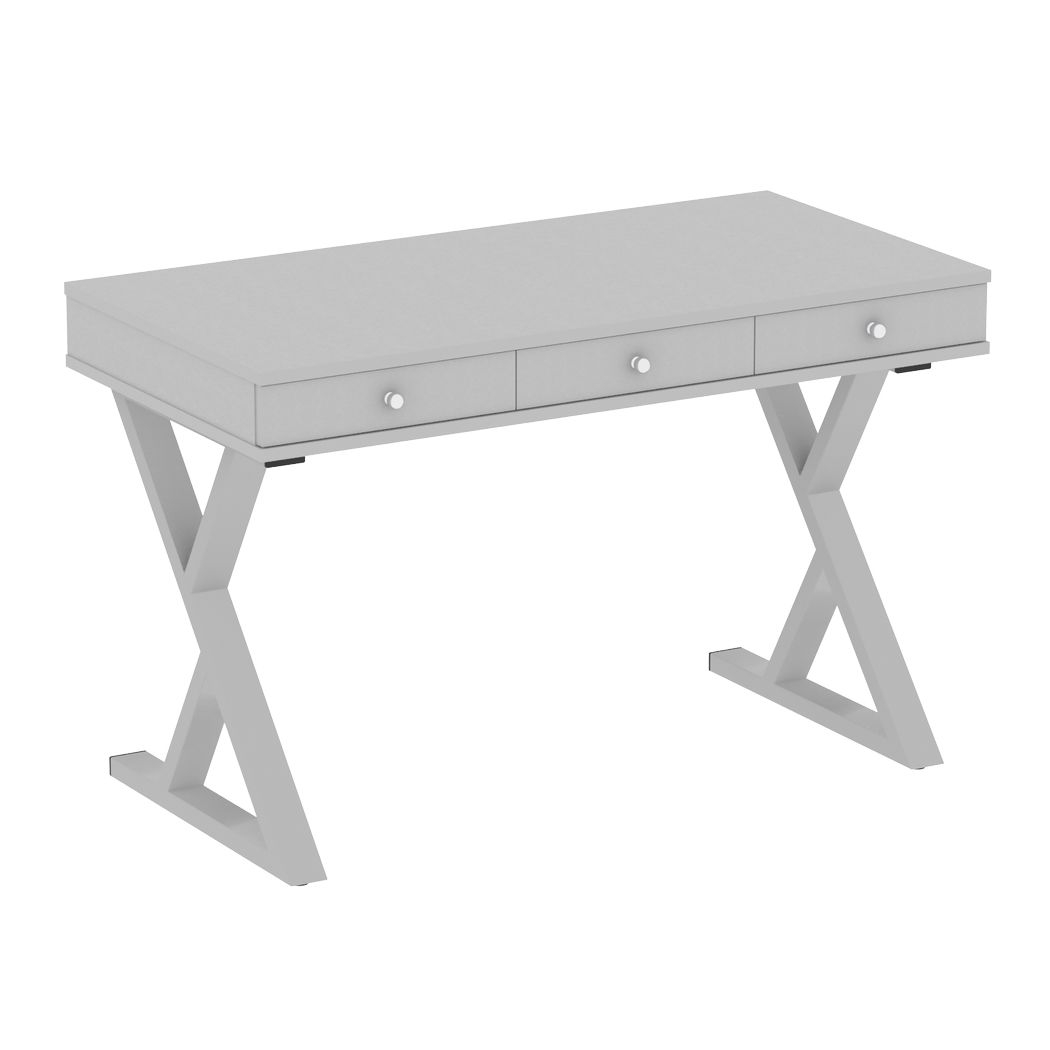 Стол письменный HOME OFFICE VR.SP-1-118.M Серый/Серый металл