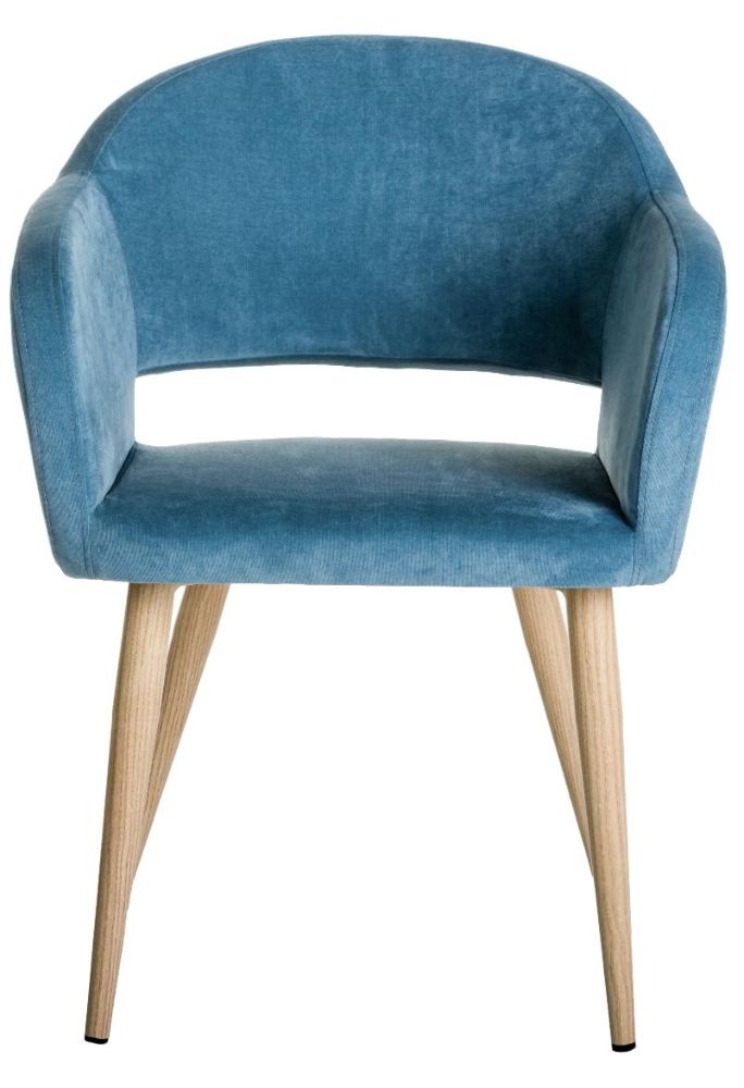 Стул Oscar Блю/Натуральй Дуб