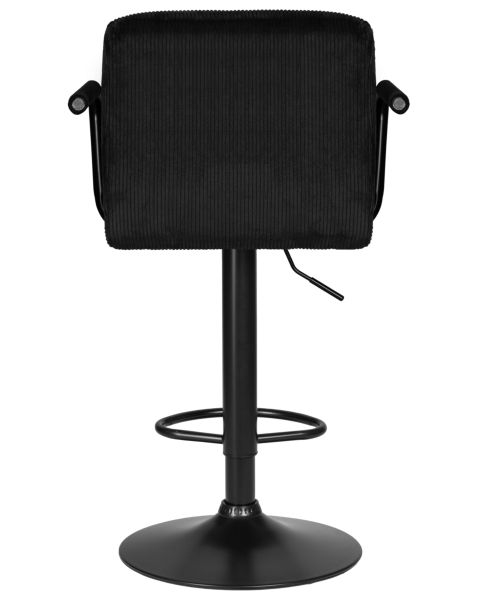 Стул барный DOBRIN KRUGER ARM BLACK (черный вельвет (LAR-E2041-52)) 2 шт