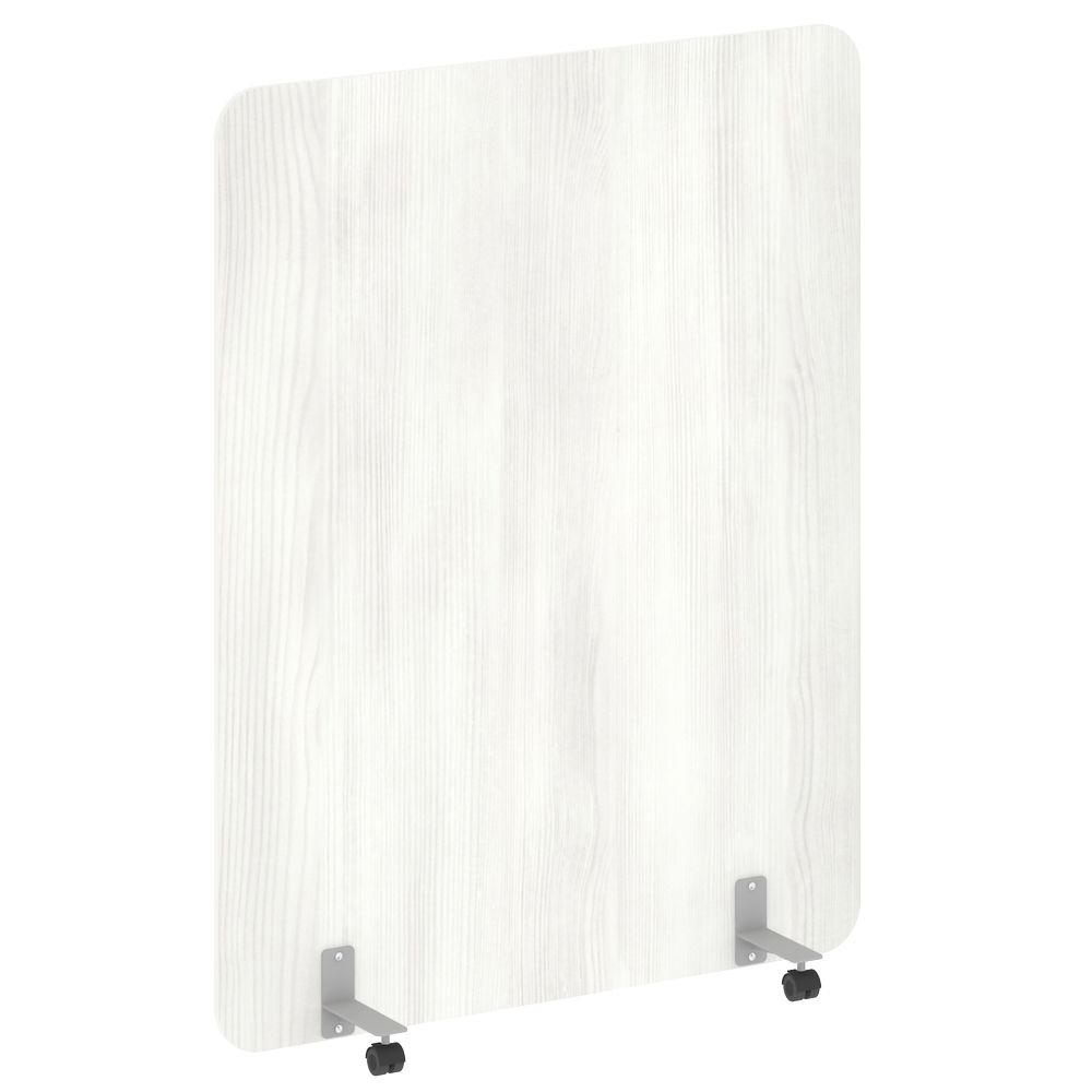 Перегородка на металлических опорах, на роликах R-line DP.R-140-180 Снежная Патина