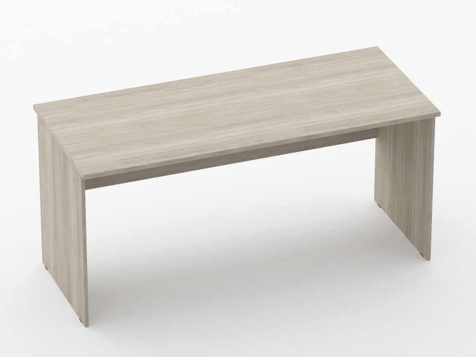 Стол прямой Twin 12.10.16 Венге/Металлик