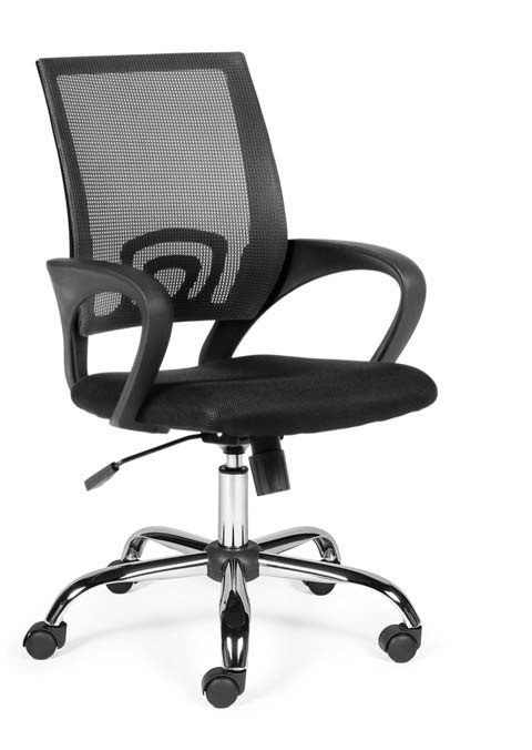 Кресло офисное Спринг 804-1 chrome Black