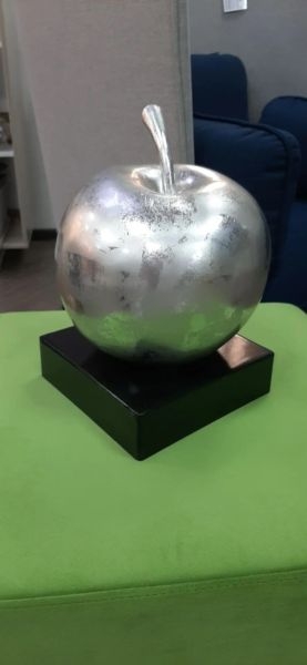 Статуэтка Яблоко Серебро