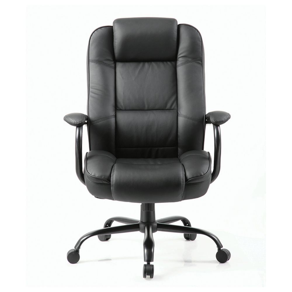 Кресло офисное BRABIX Heavy duty HD-002 экокожа Черный
