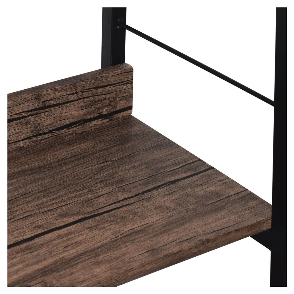 Стеллаж на металлокаркасе BRABIX LOFT SH-003 Мореный дуб