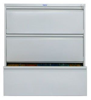 Картотечный шкаф металлический AMF 1091/3