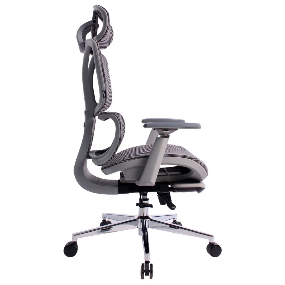 Кресло руководителя BRABIX PREMIUM Evolution ER-700 серое