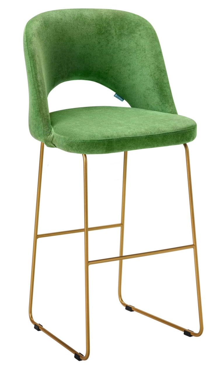 Кресло Бар. Lars Б Green/Линк золото