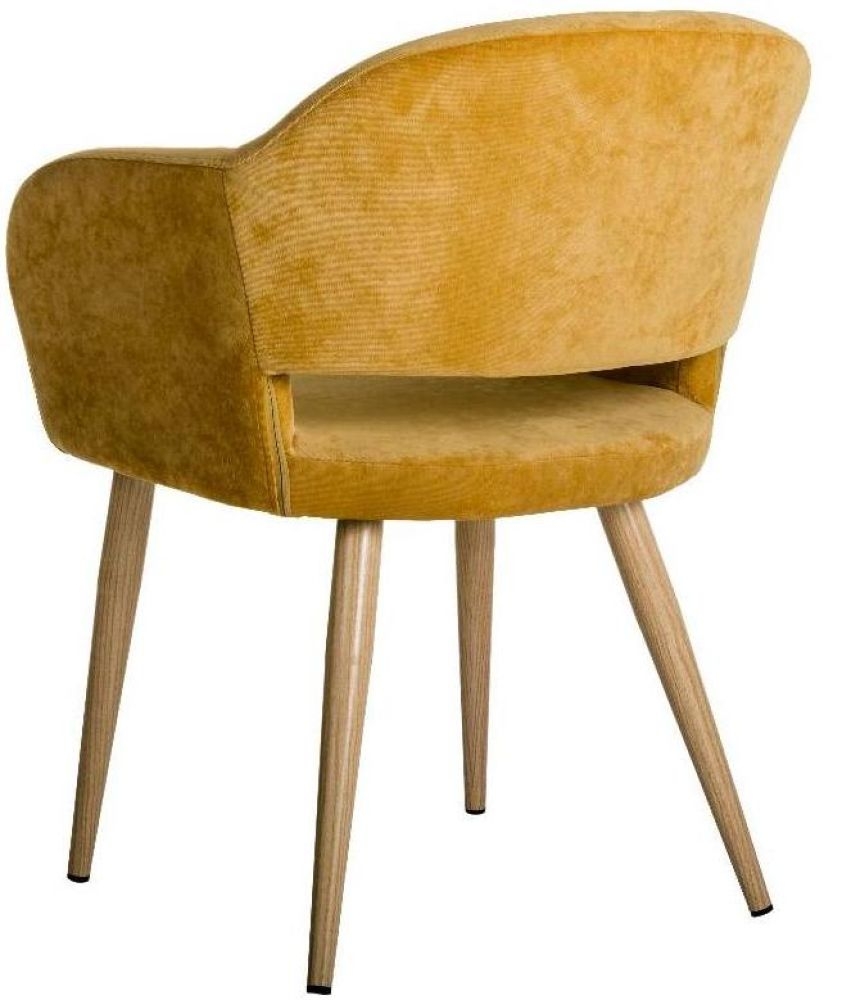 Стул Oscar Желт/Натуральный Дуб