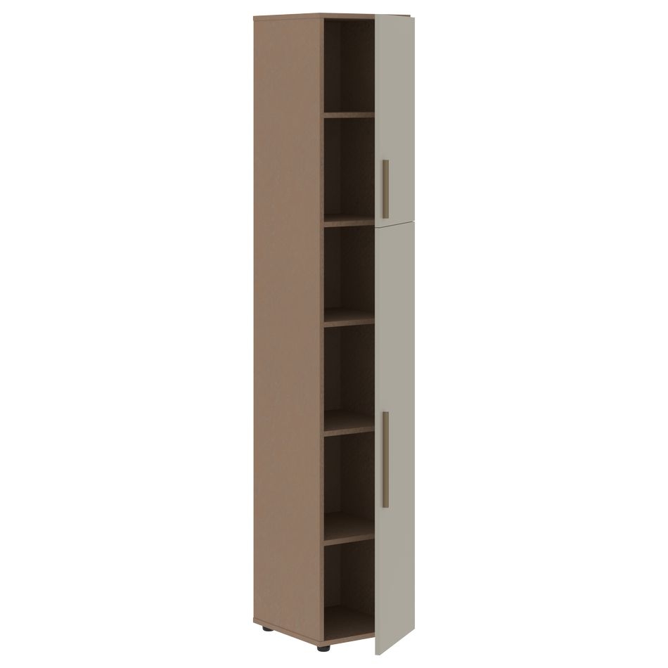 Шкаф-колонка с глухими малыми и средними дверьми (правый) VELION VHCS 40.3 R Аметист Кобра