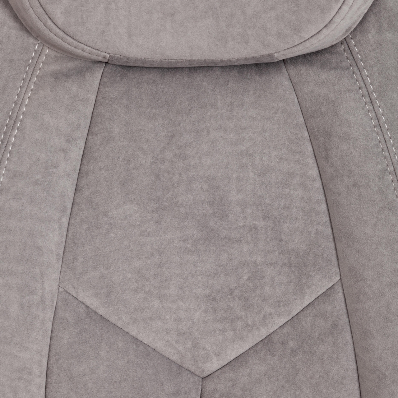 Кресло офисное BOSS Lux флок , серый, 29