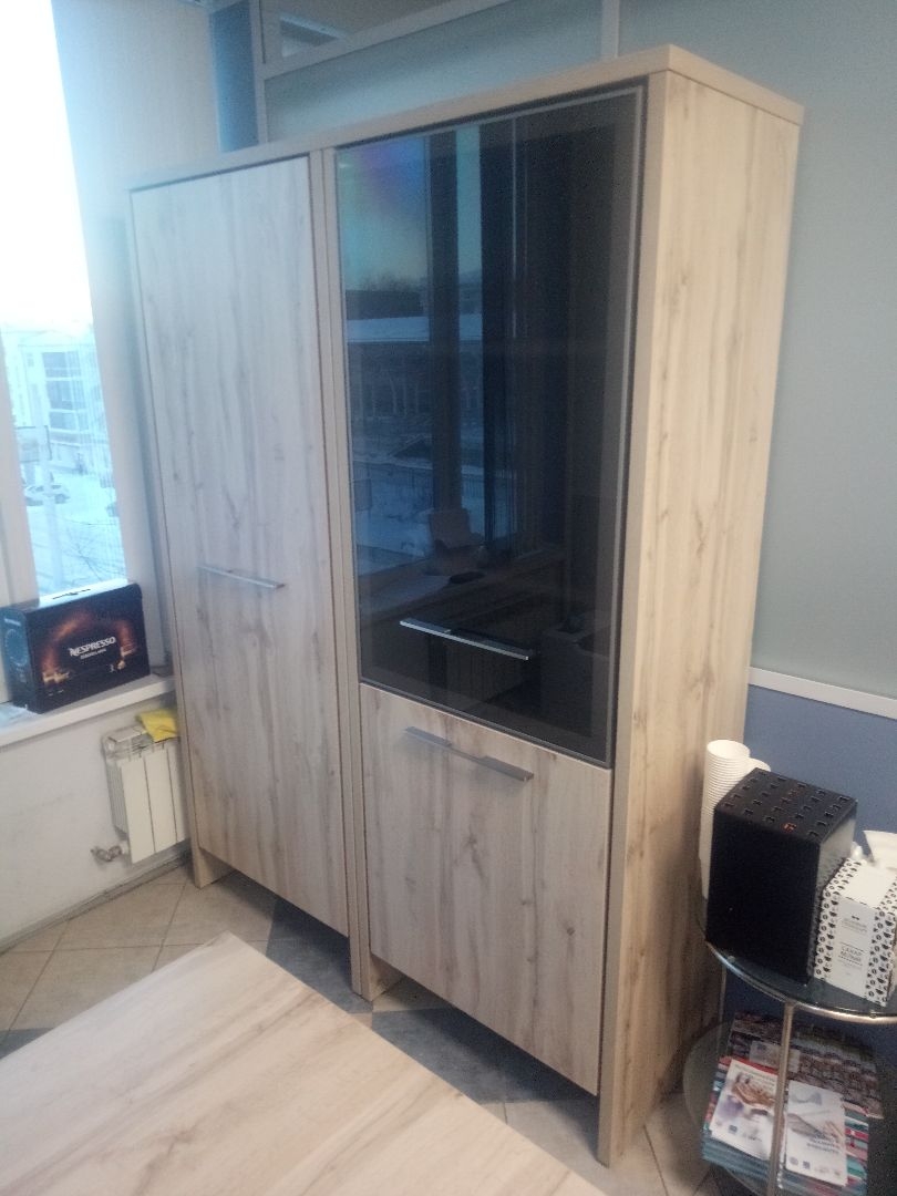 Стеллаж с 5 полками Торстон Т-31-12 л/пр Дуб Вотан Антрацит