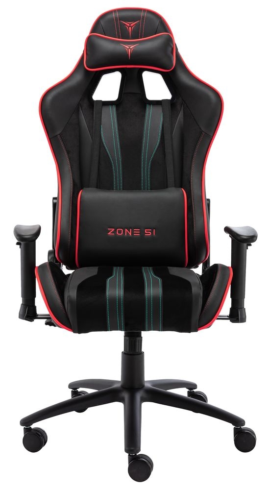 Кресло геймерское ZONE 51 Gravity Black-Red