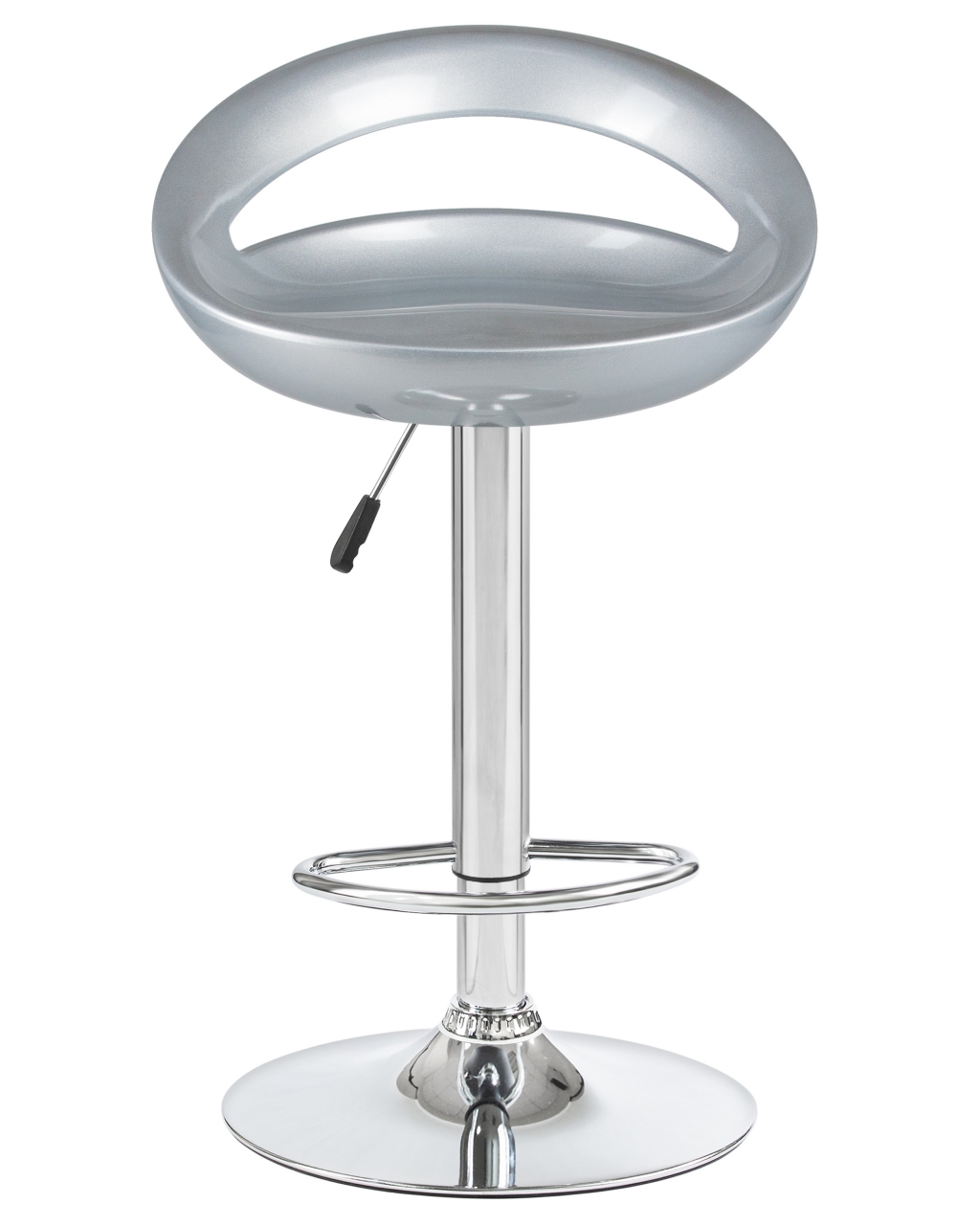 Стул барный DOBRIN DISCO Серебряный