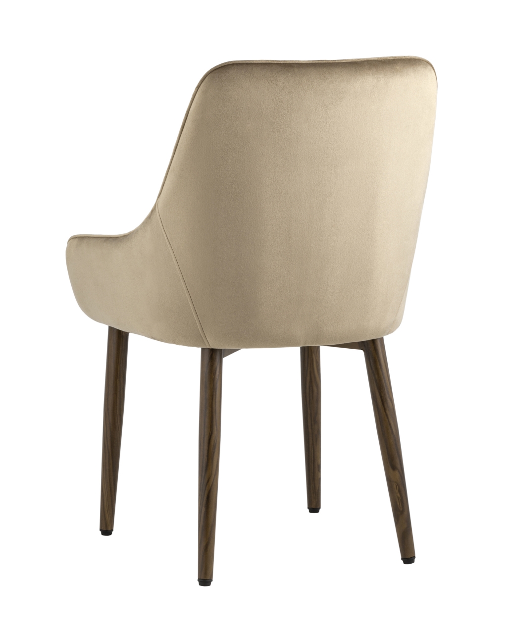 Комплект из двух стульев Диана велюр бежевый 2 шт