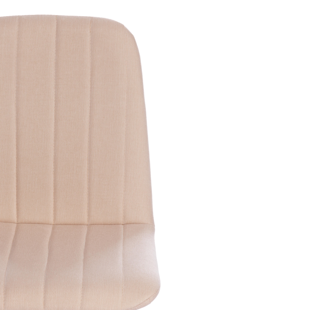 Стул ARC ткань/металл, 46 х 52 х 88 см, бежевый 08/черный