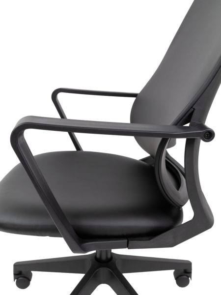 Кресло руководителя Chairman 545 экокожа Черный