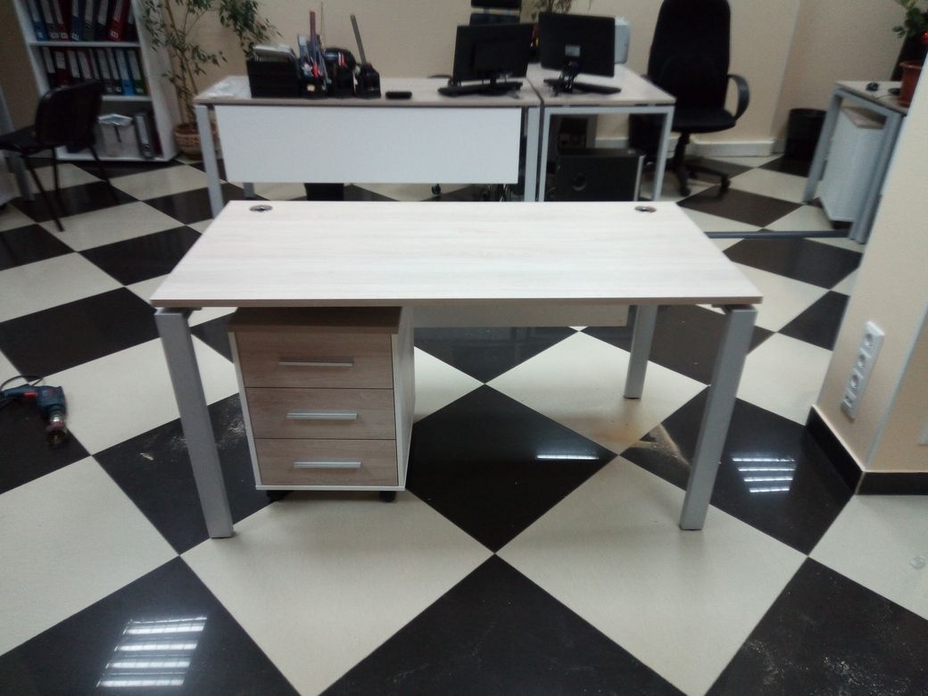 П-образный металлический каркас с траверсами Deka 7.07.14 К Серый