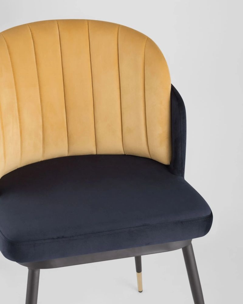 Стул мягкий Пенелопа синий 2 шт